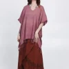 Desert Breeze poncho OudRoze