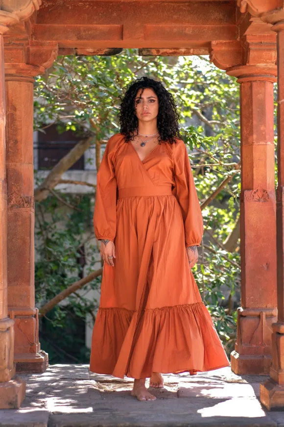 Devi Dress Oranje