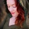 Elven Hoodie Top Groen