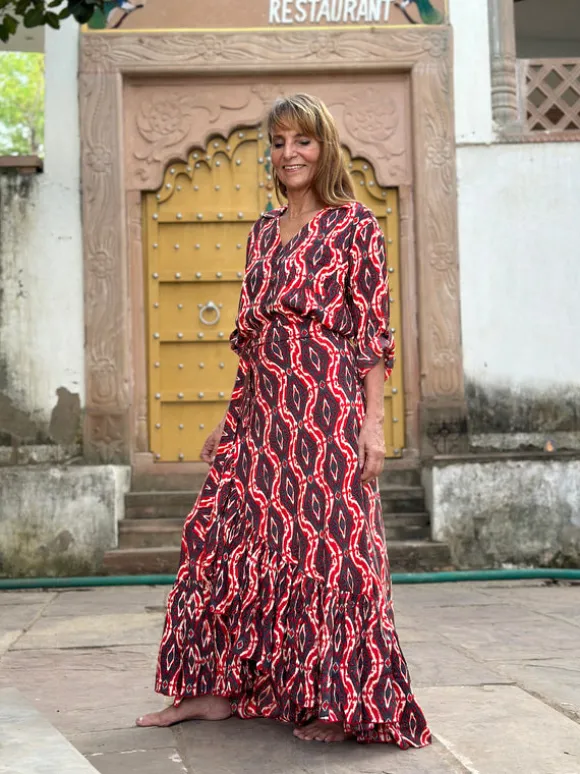 Flamenco Rok & Blouse Rood