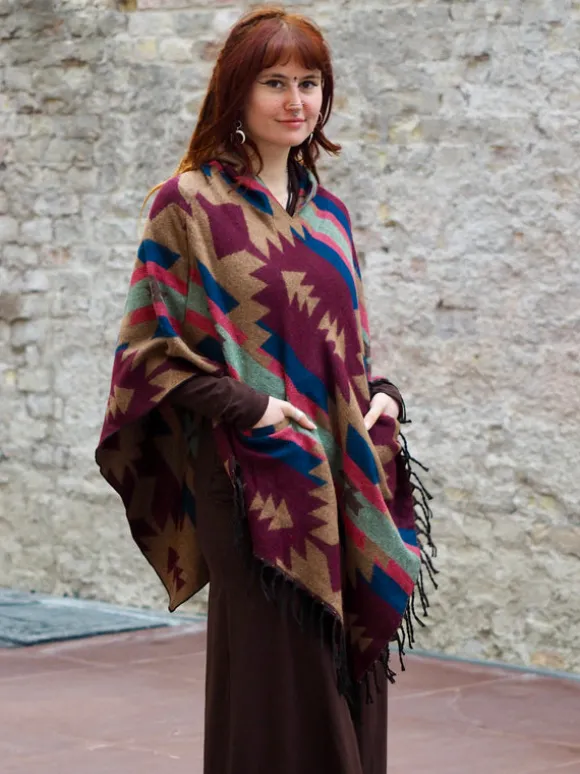 Fleece Poncho