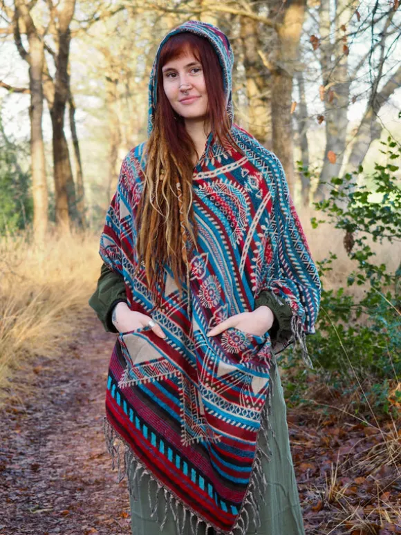 Fleece Poncho