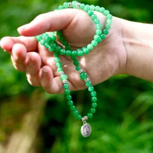 Green Onyx mala