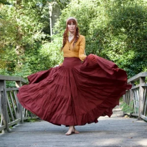 Real Gypsy Rok Warm Rood (ook extra breed)