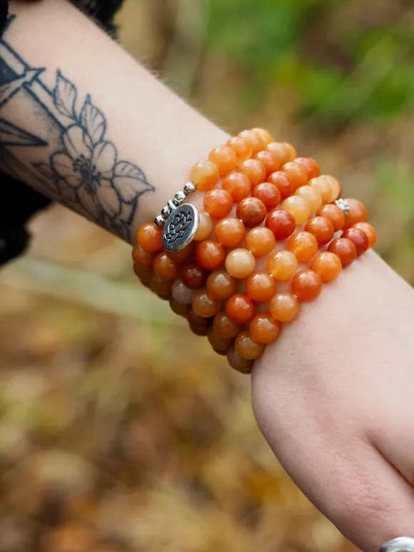 Red Aventurine Mala