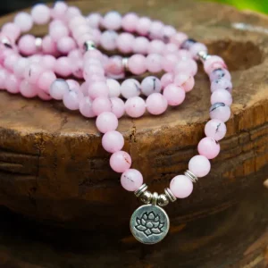 Rozen Quartz Mala