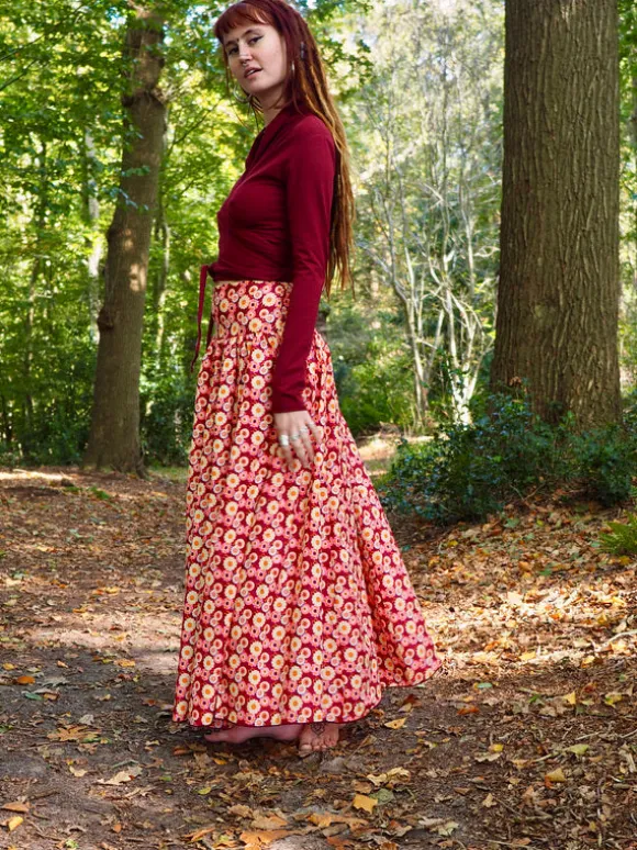 The Graces rok Print Roze (ook Extra Breed)