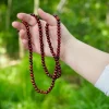 Tibetan Red Mala 6 mm.