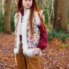 Vintage Hippie Bodywarmer/ Gilet