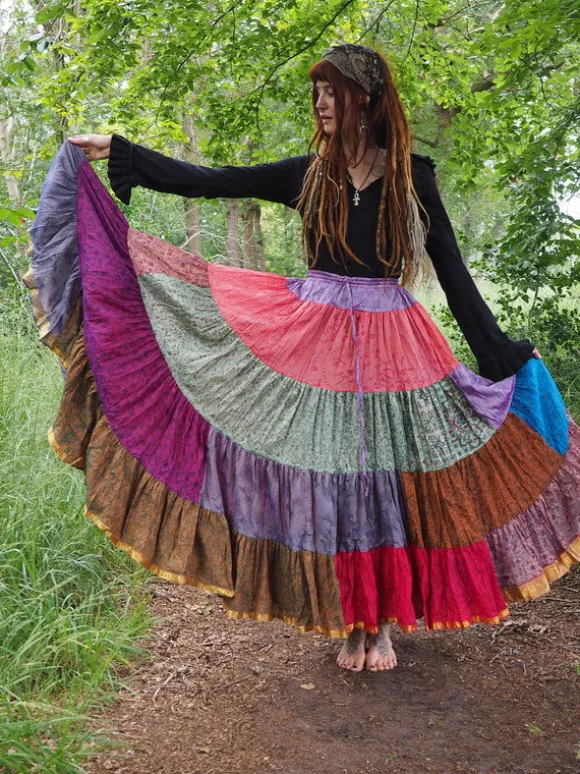 Zijden Gypsy Rok 344