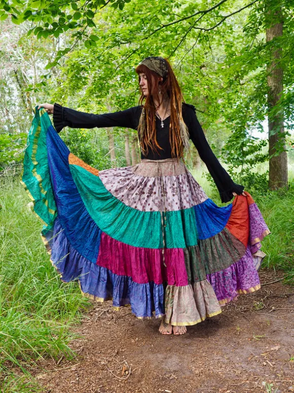 Zijden Gypsy Rok 338