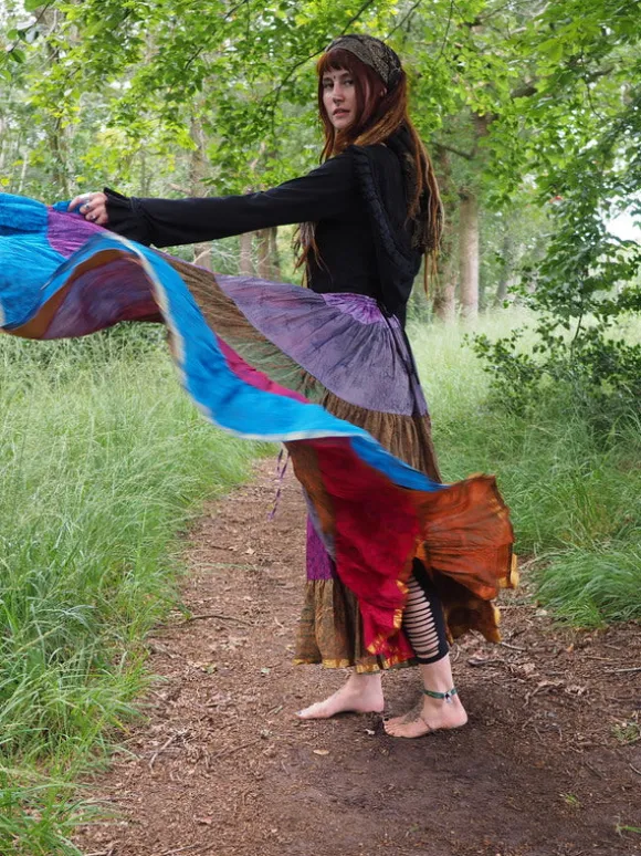 Zijden Gypsy Rok 344